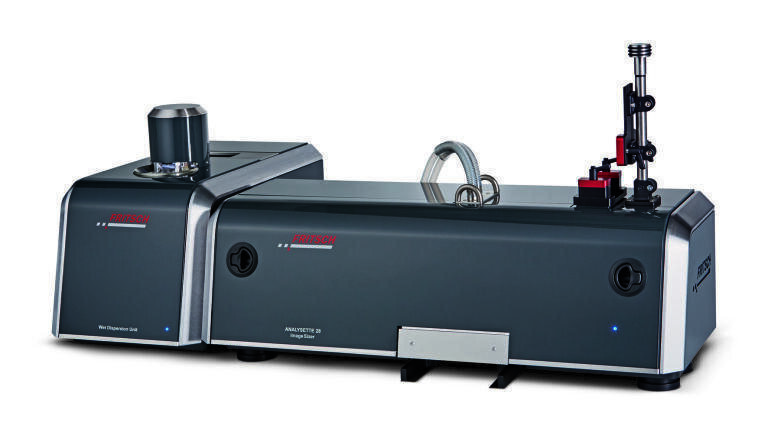 Particle Sizer ANALYSETTE 28 ImageSizer for wet measurement of suspensions and emulsions.